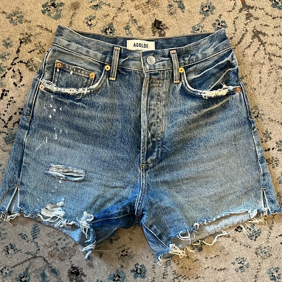 Agolde Dee Short in Riccochet - Picture 1 of 6